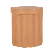 Flock Outdoor Side Table - Terracotta Concrete gallery detail image