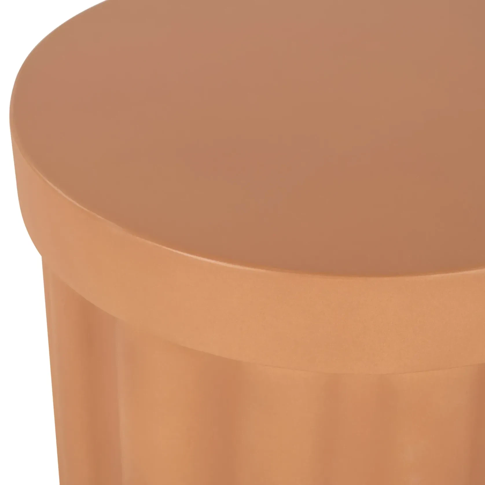 Flock Outdoor Side Table - Terracotta Concrete gallery detail image