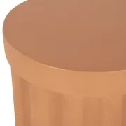 Flock Outdoor Side Table - Terracotta Concrete gallery detail image