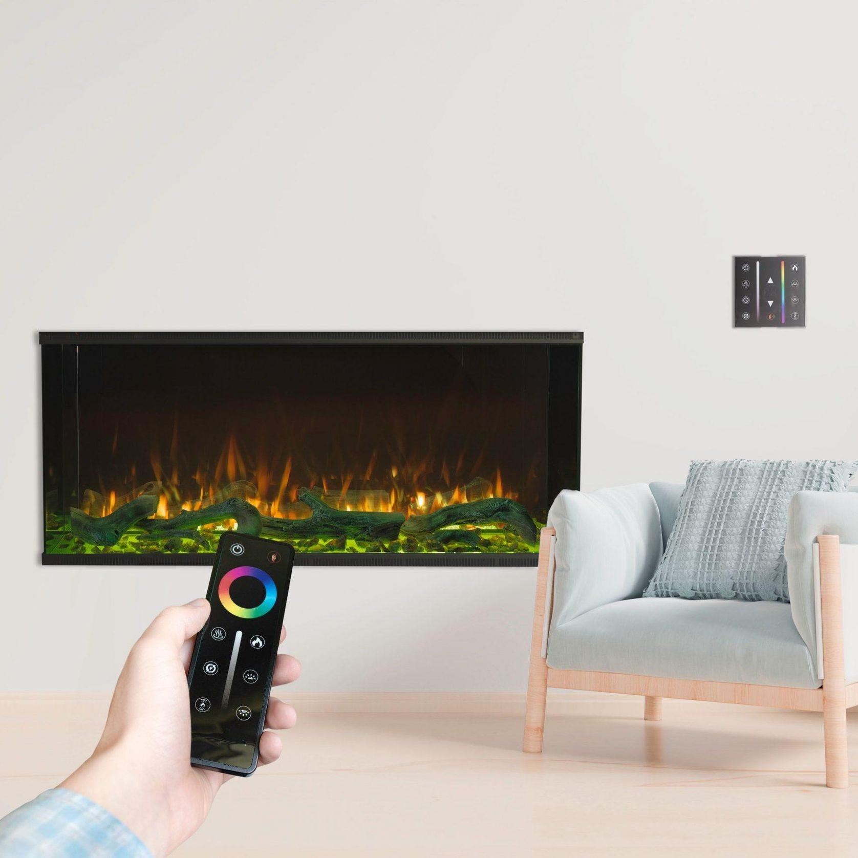Planika Astro 1500 Electric Fireplace gallery detail image
