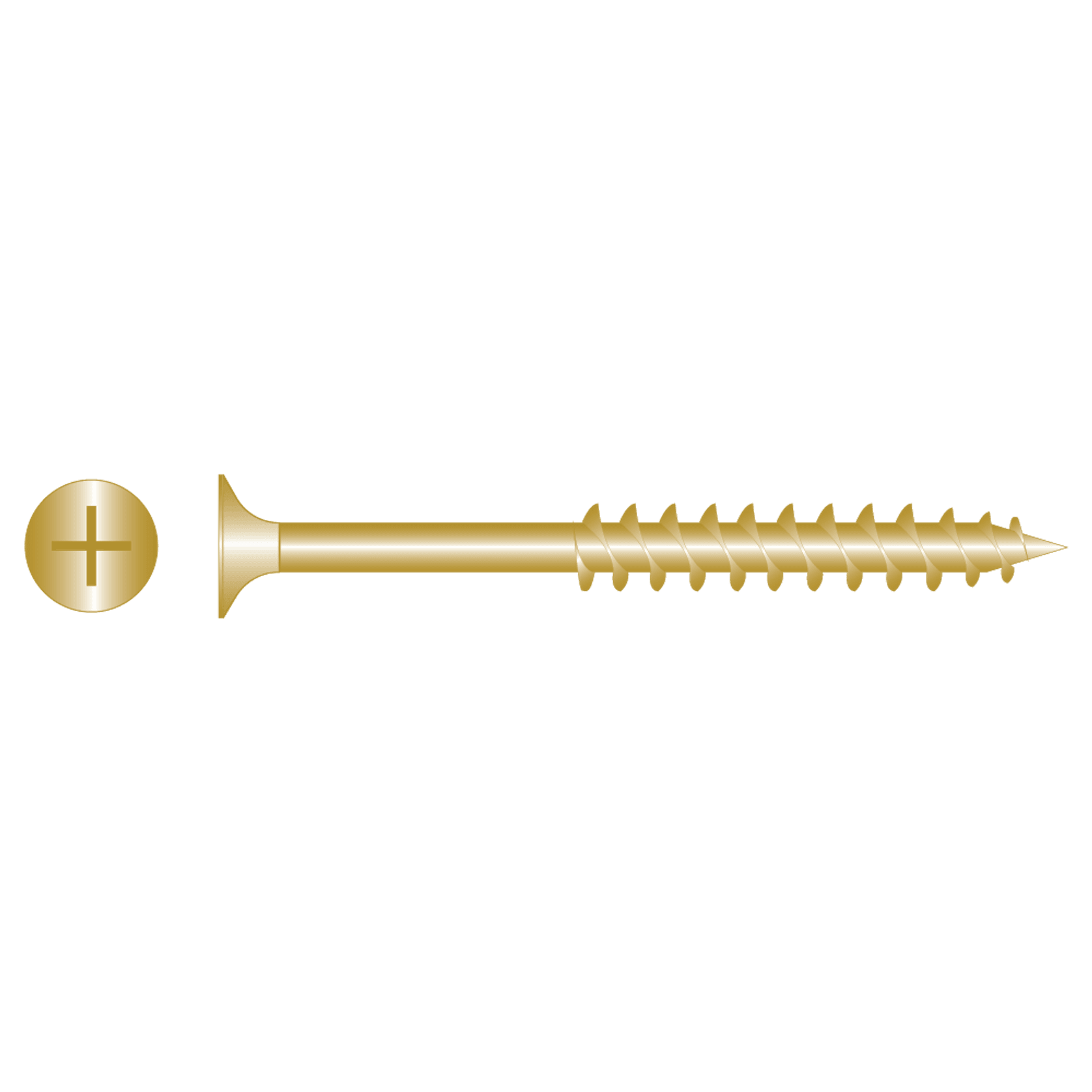 Plasterboard Screws - Philips Drive - Yellow Zinc gallery detail image