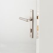 Lever on Backplate with High Security Lock Kit gallery detail image