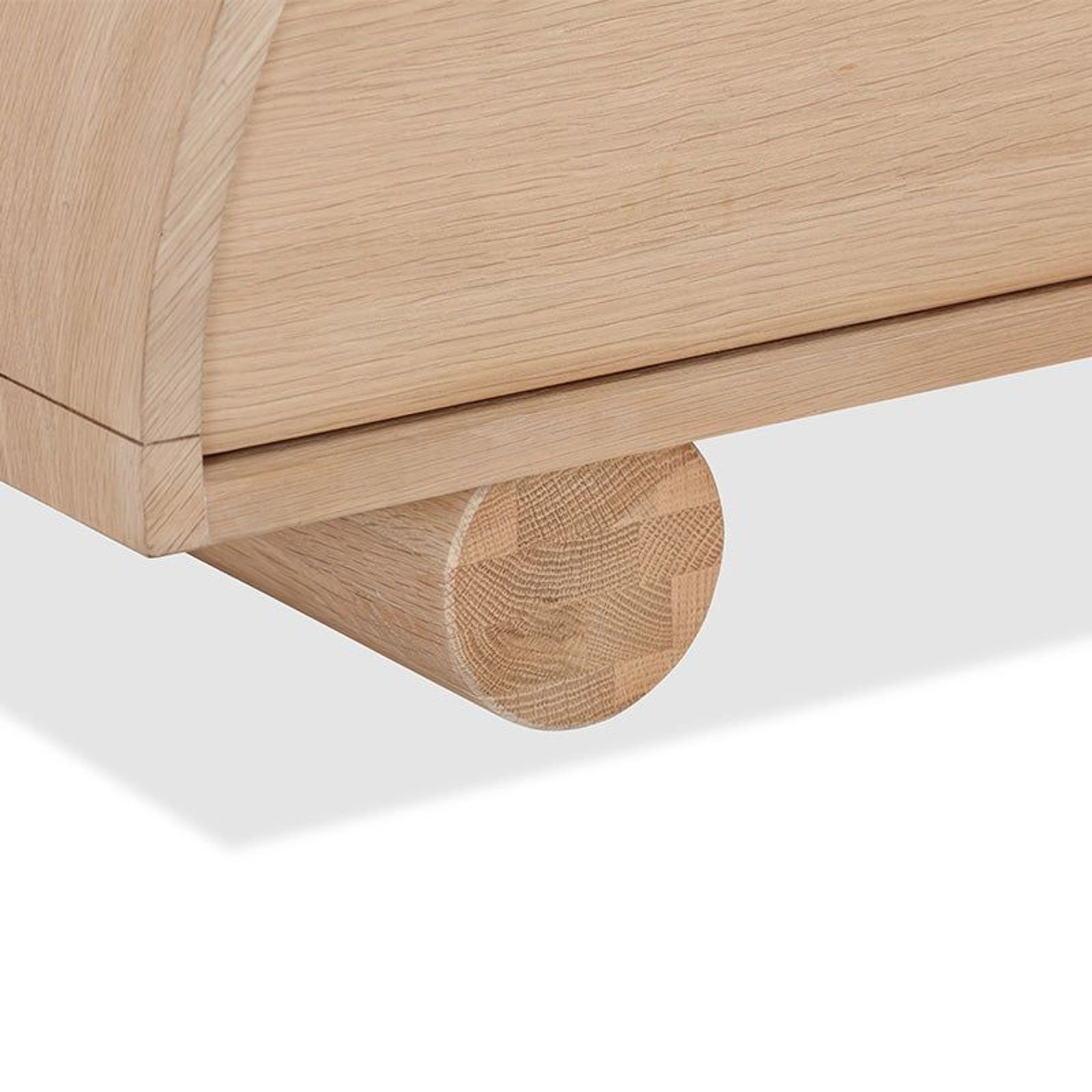 Muse Entertainment Unit 210cm - Oak gallery detail image