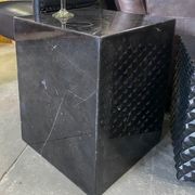 Onyx Side Table Cube - Black gallery detail image