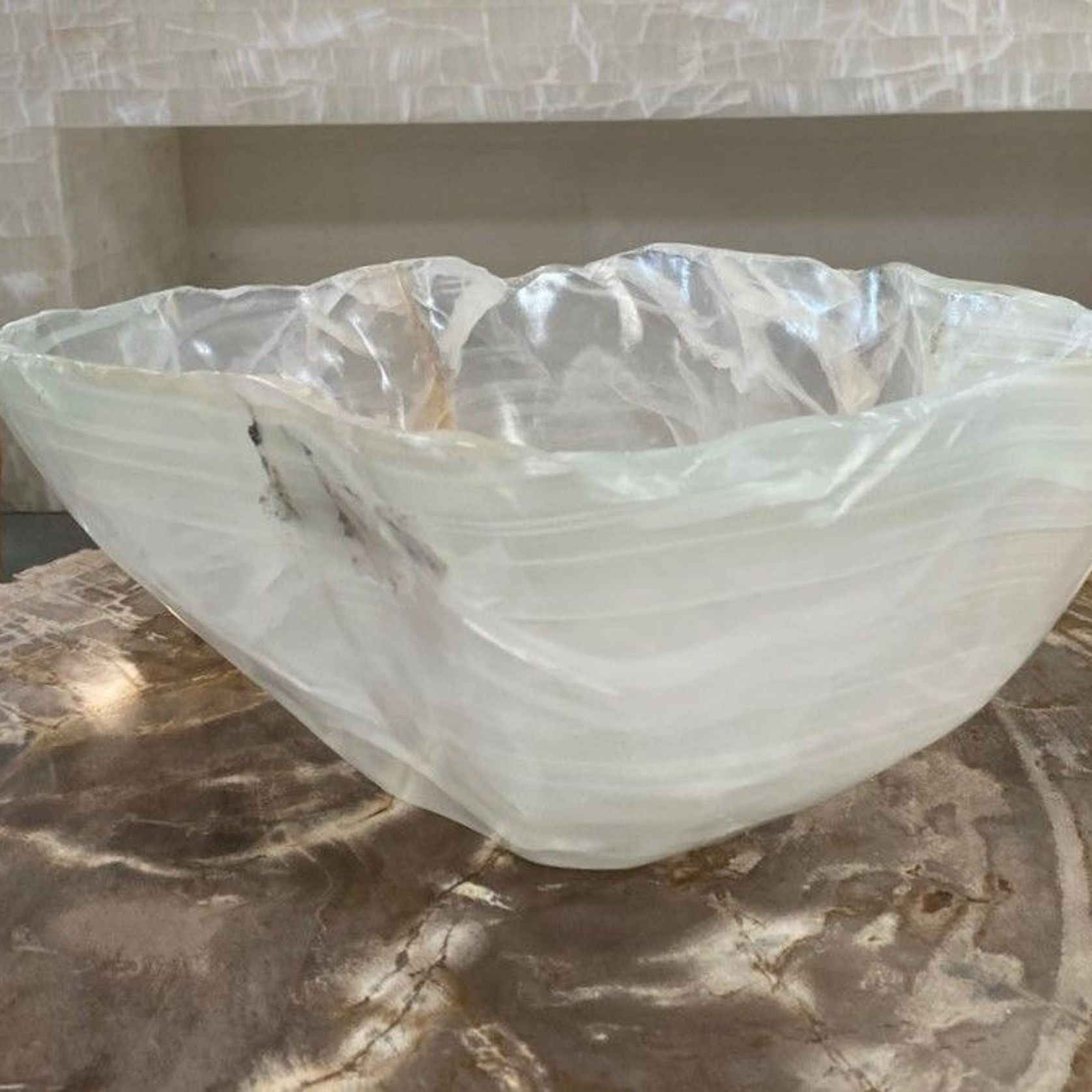 Bowl Onyx - Crystalline gallery detail image