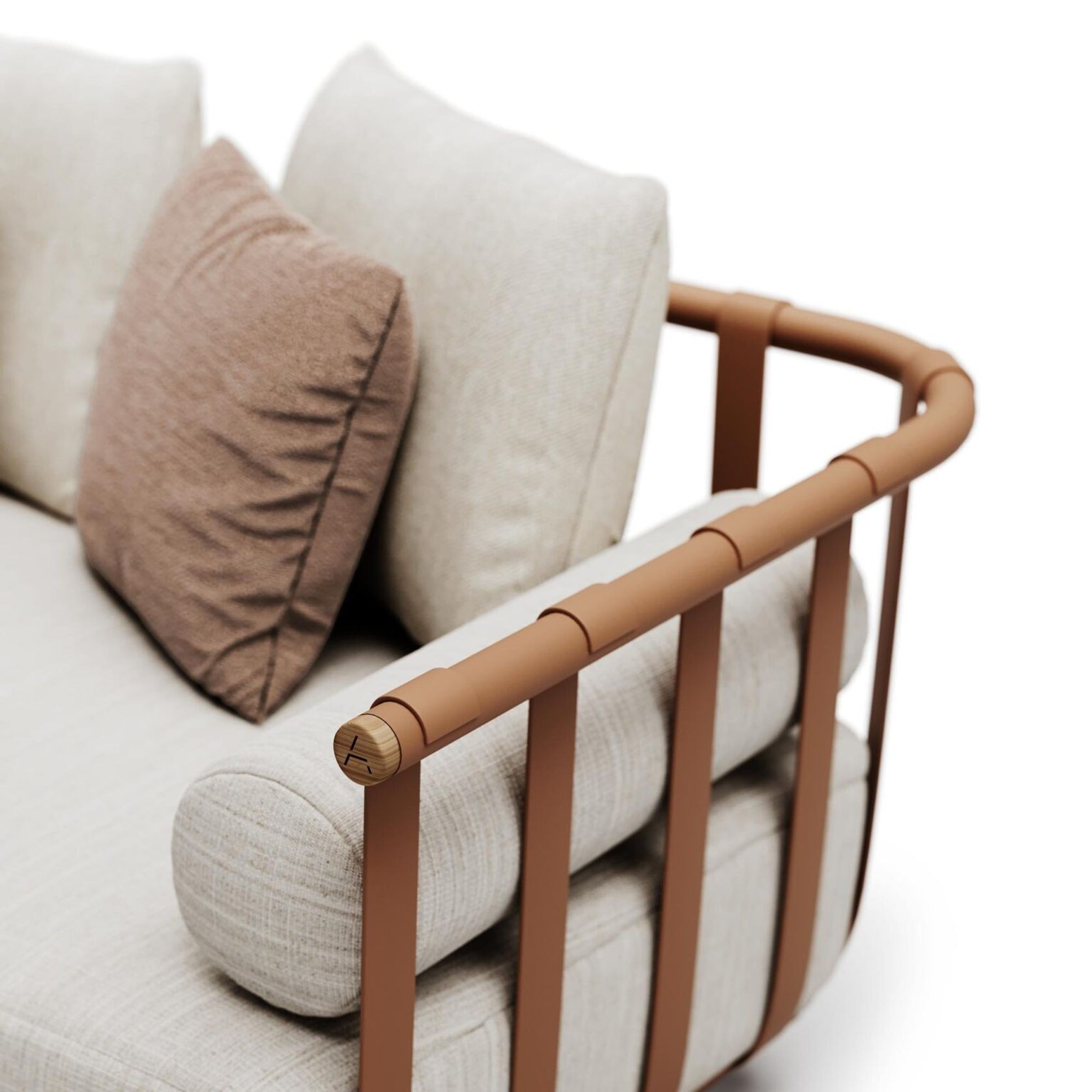 Portofino Outdoor Sofa by Atmosphera gallery detail image