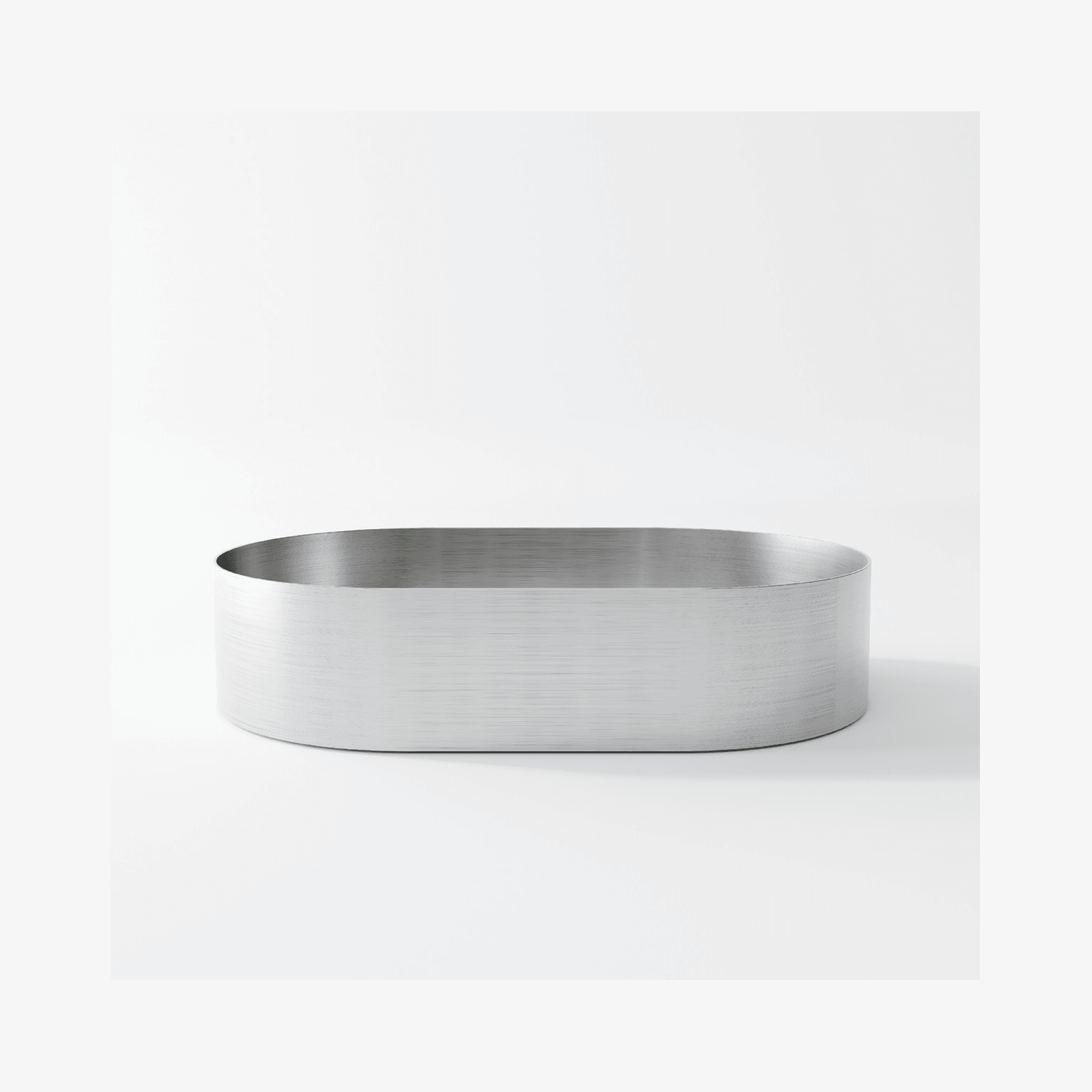 Fusion Oval Stainless Steel Basin gallery detail image