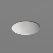 Pura 40 Round Undermount Basin Matt White gallery detail image