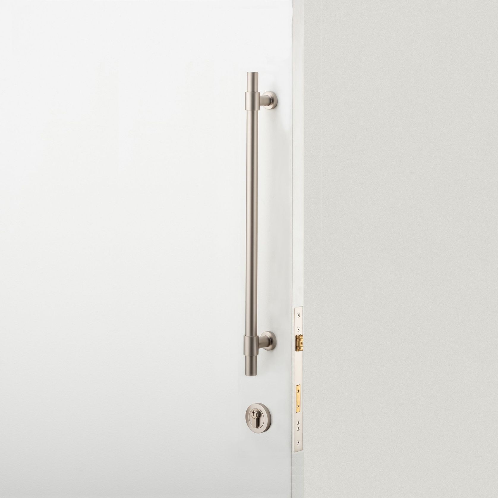 Door Pull Handle with Separate High Security Lock Kit gallery detail image