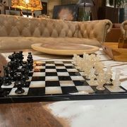 Onyx Marble Chess Set gallery detail image