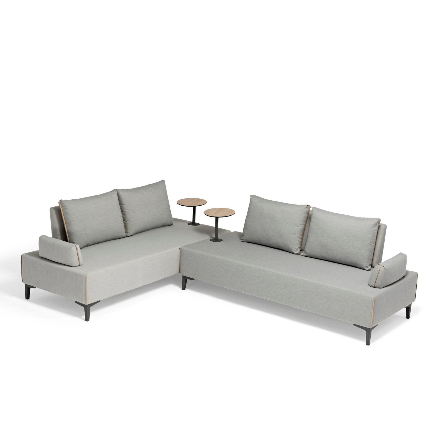 Paddington Outdoor Sofa - Light Grey/Grey gallery detail image
