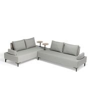 Paddington Outdoor Sofa - Light Grey/Grey gallery detail image