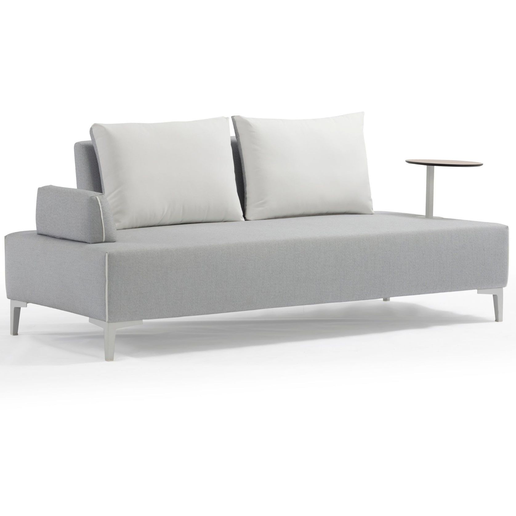 Paddington Outdoor Sofa - Light Grey/Grey gallery detail image