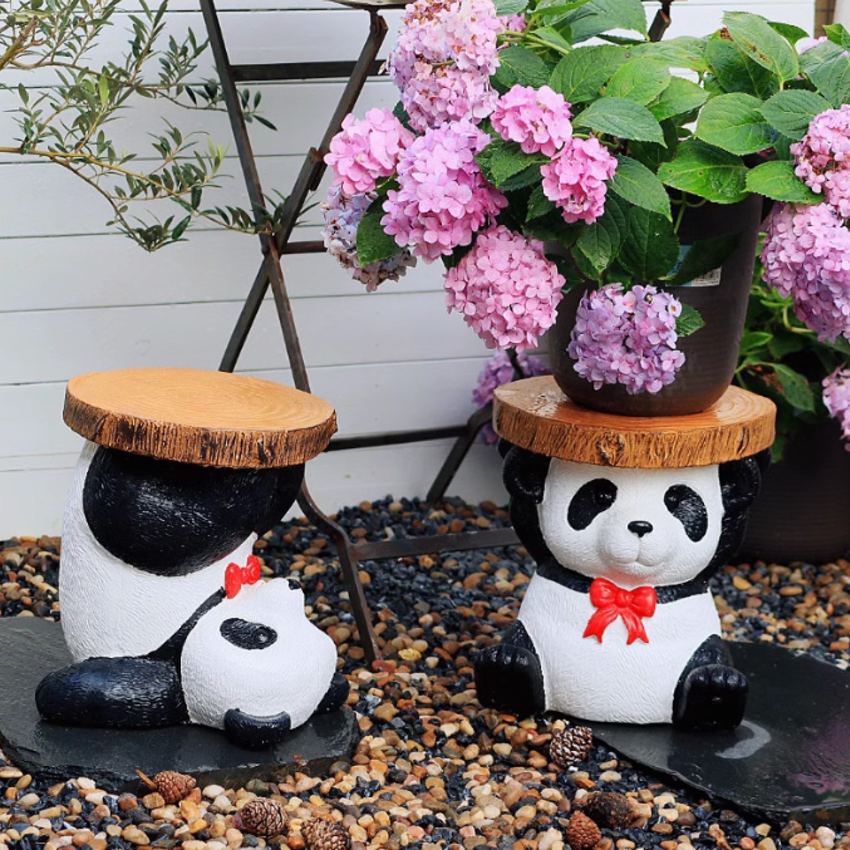 Playful Panda Stools gallery detail image