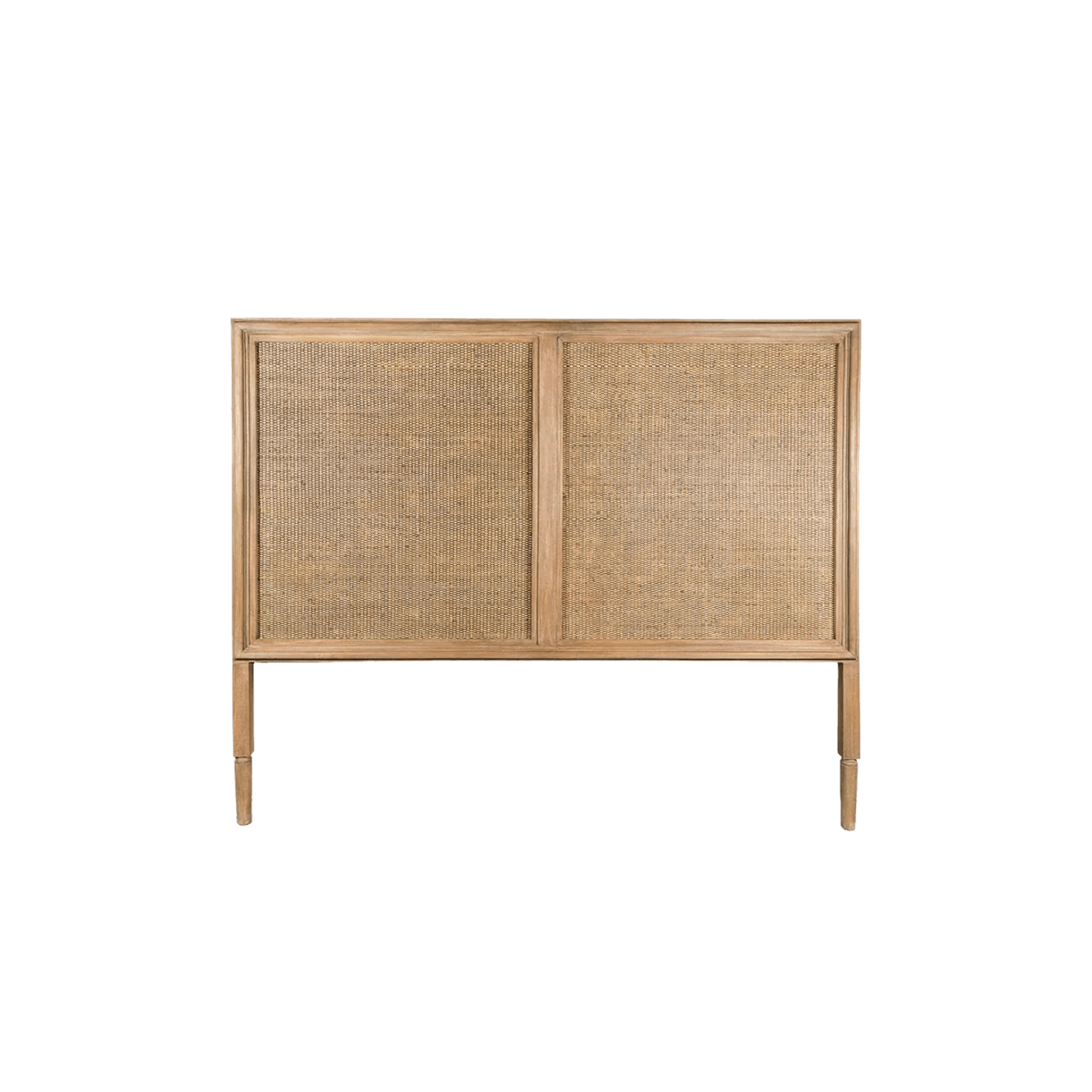 Ava Rattan Bedhead - Natural gallery detail image