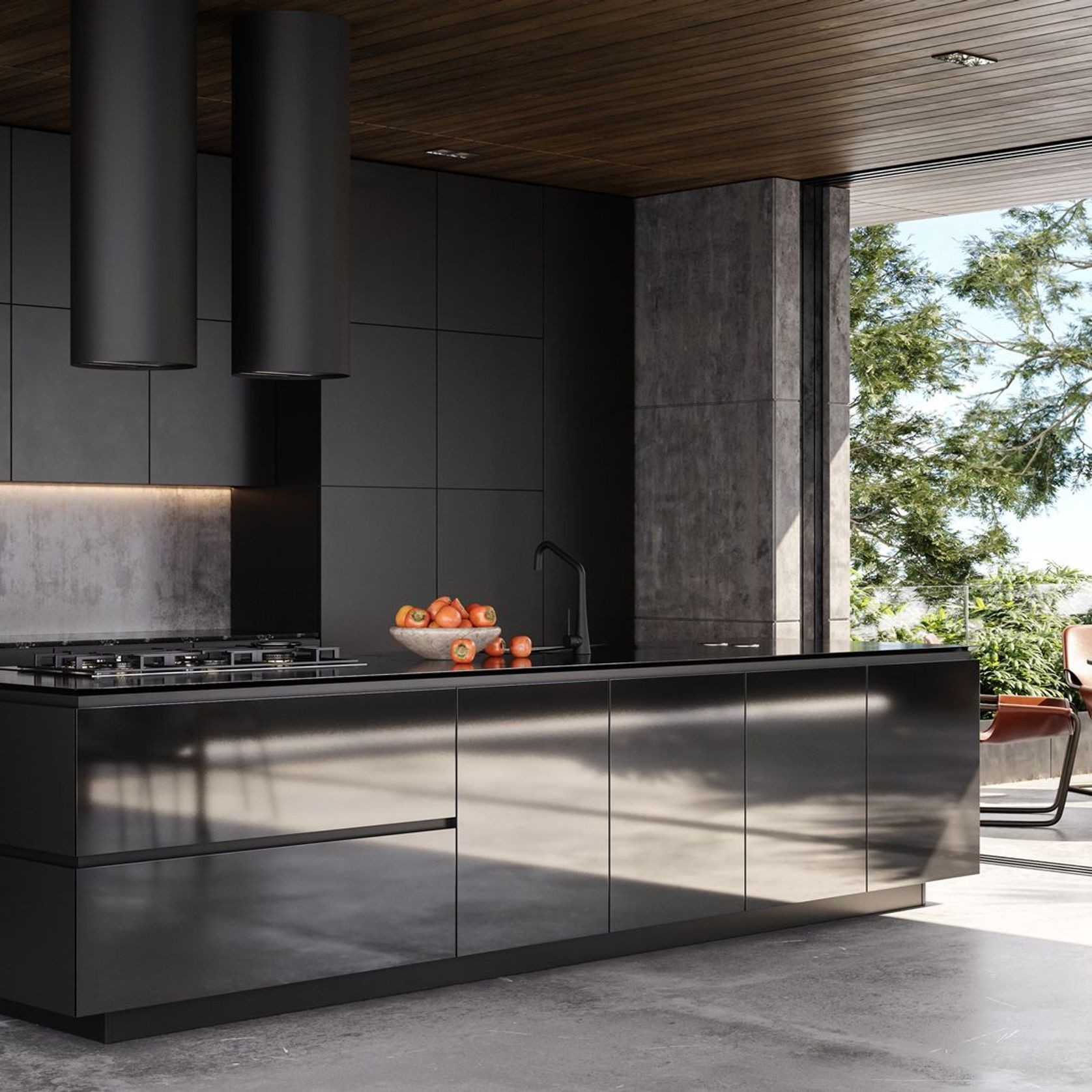 Paris 36 Island Mounted Rangehood gallery detail image