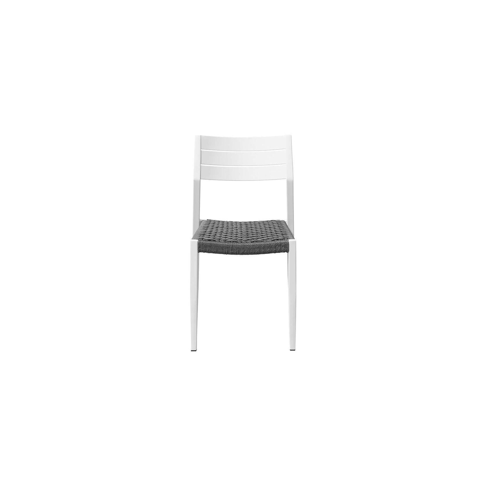 Passerine 2.0 Aluminium and Rope Outdoor Dining Chair gallery detail image