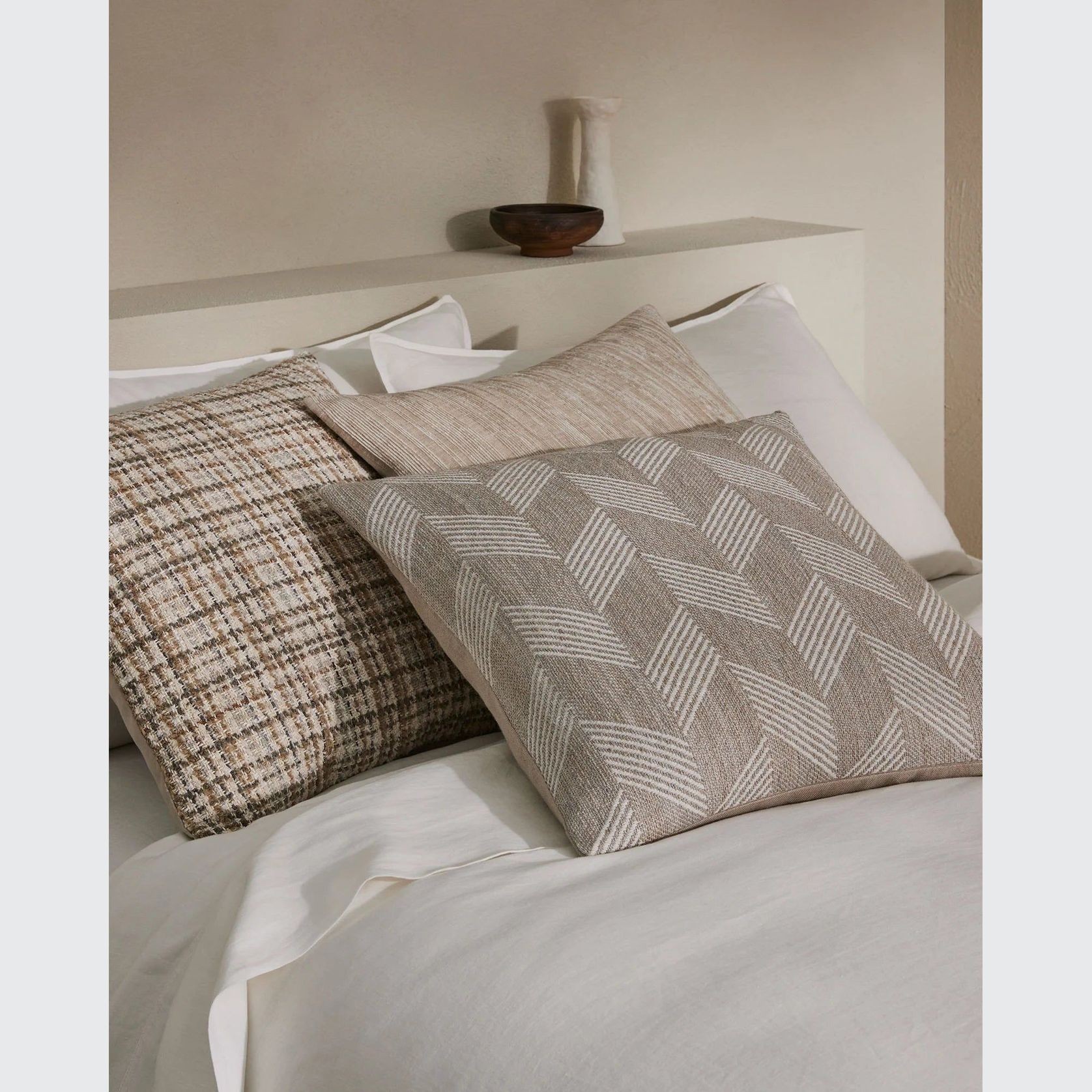 Weave Home Riva Cushion - Natural | 50 x 50cm gallery detail image