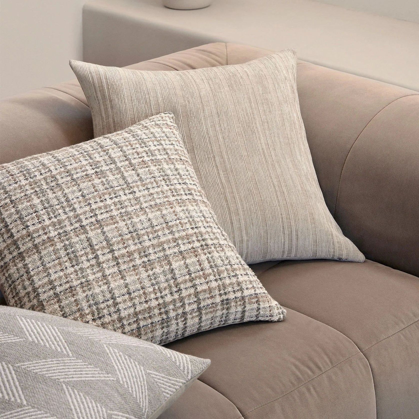 Weave Home Riva Cushion - Natural | 50 x 50cm gallery detail image