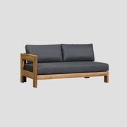 Pauanui Teak Double Right Arm Section gallery detail image