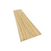 WOODFLEX Flexible Solid Paulownia Wood Slat Wall Panel - 2700mm x 600mm - Wave gallery detail image