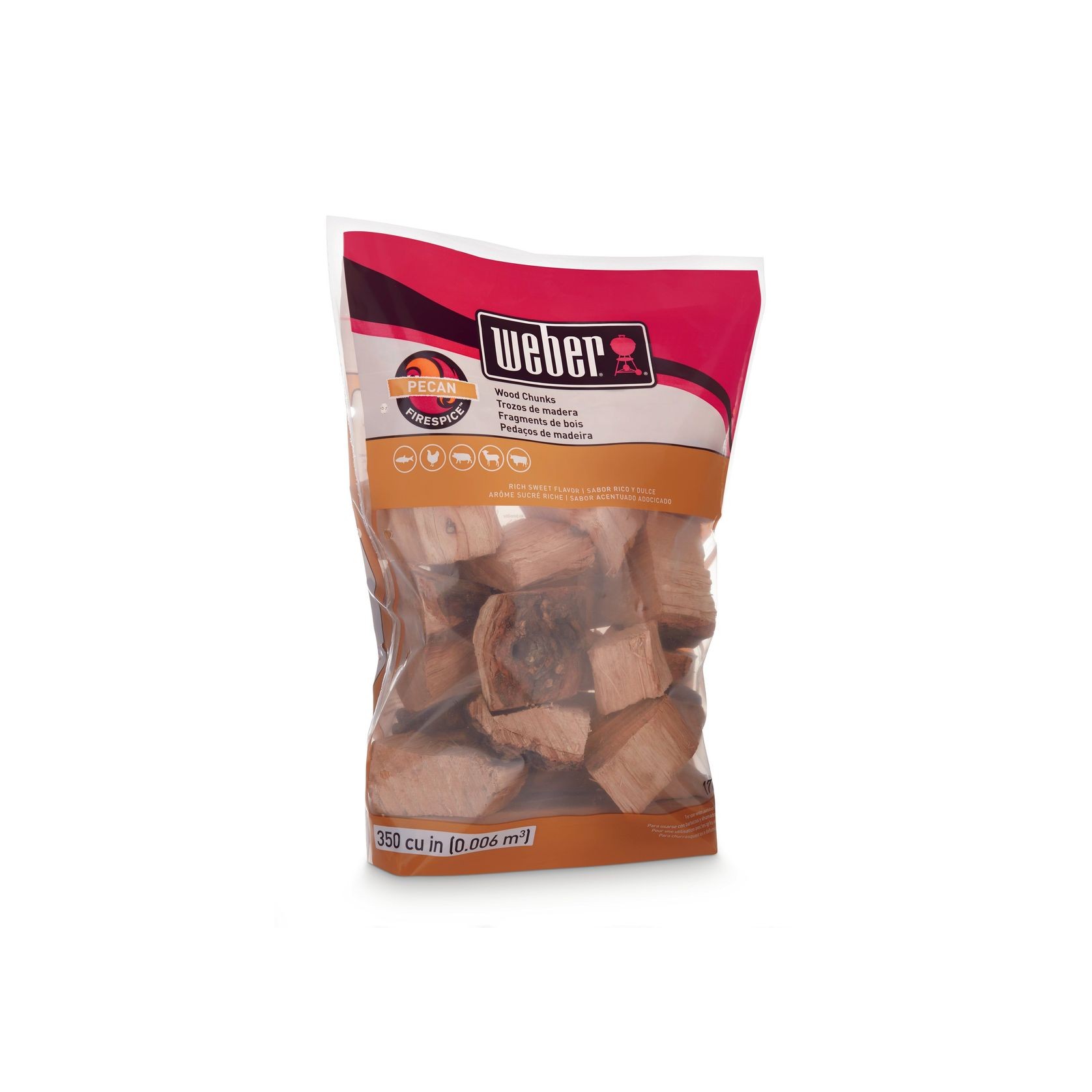 Weber Wood Chunks (1.8kg) gallery detail image