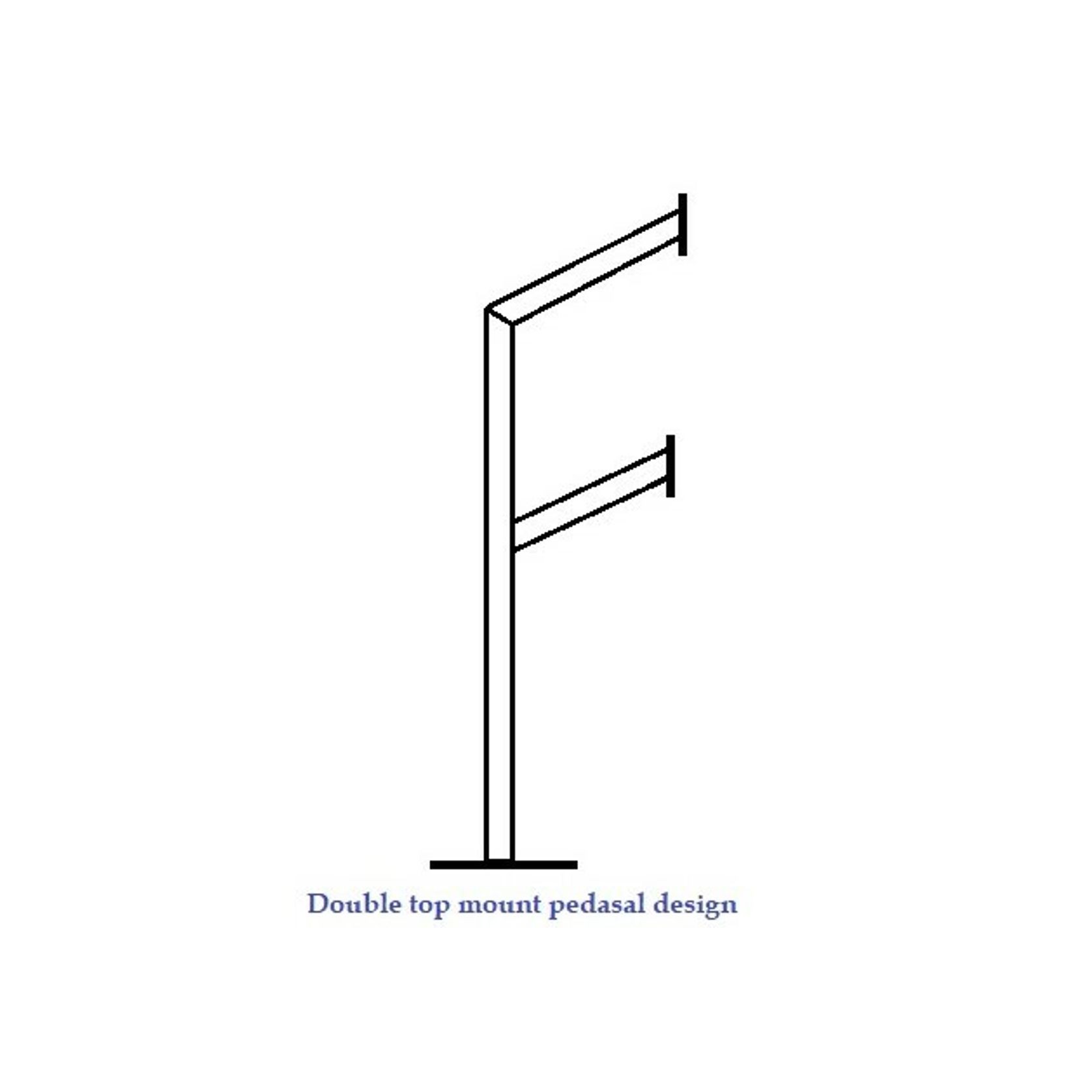 Aluminium Gooseneck Pole (Truck & Car) gallery detail image