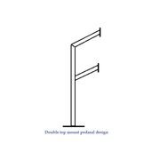 Aluminium Gooseneck Pole (Truck & Car) gallery detail image