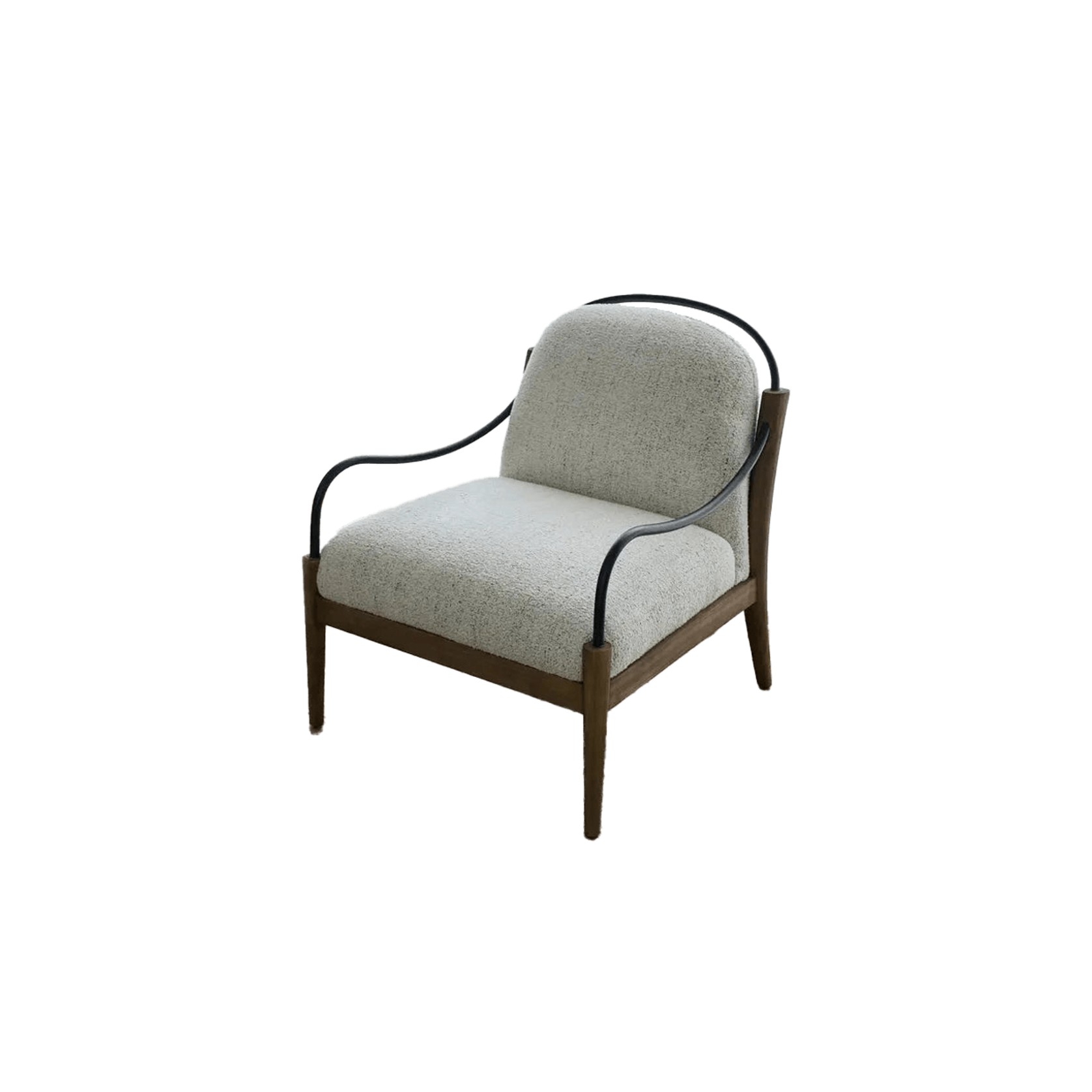 Pedro Occasional Chair - Off White gallery detail image