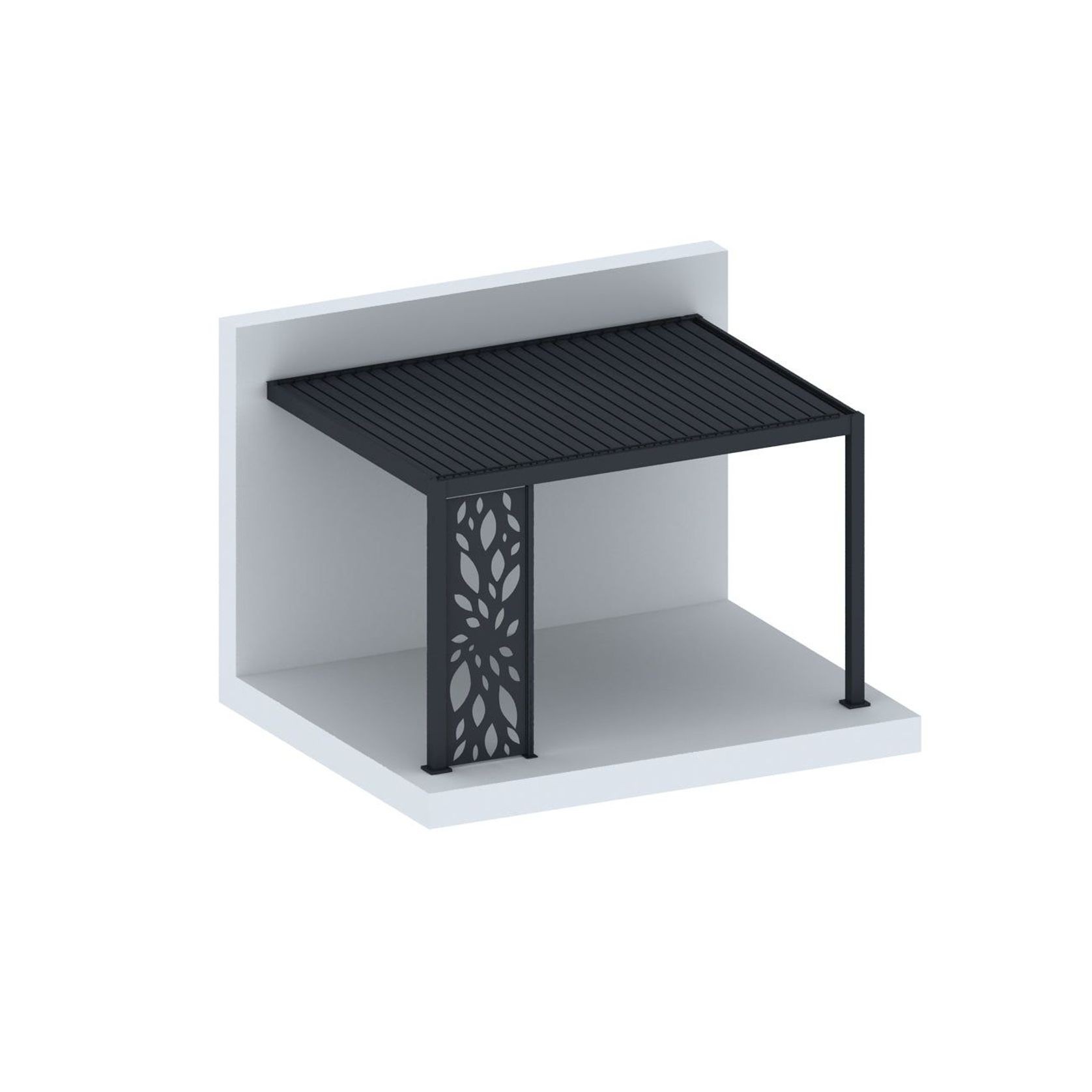Baltic Wall Mounted Pergola Patterned Privacy Panel gallery detail image