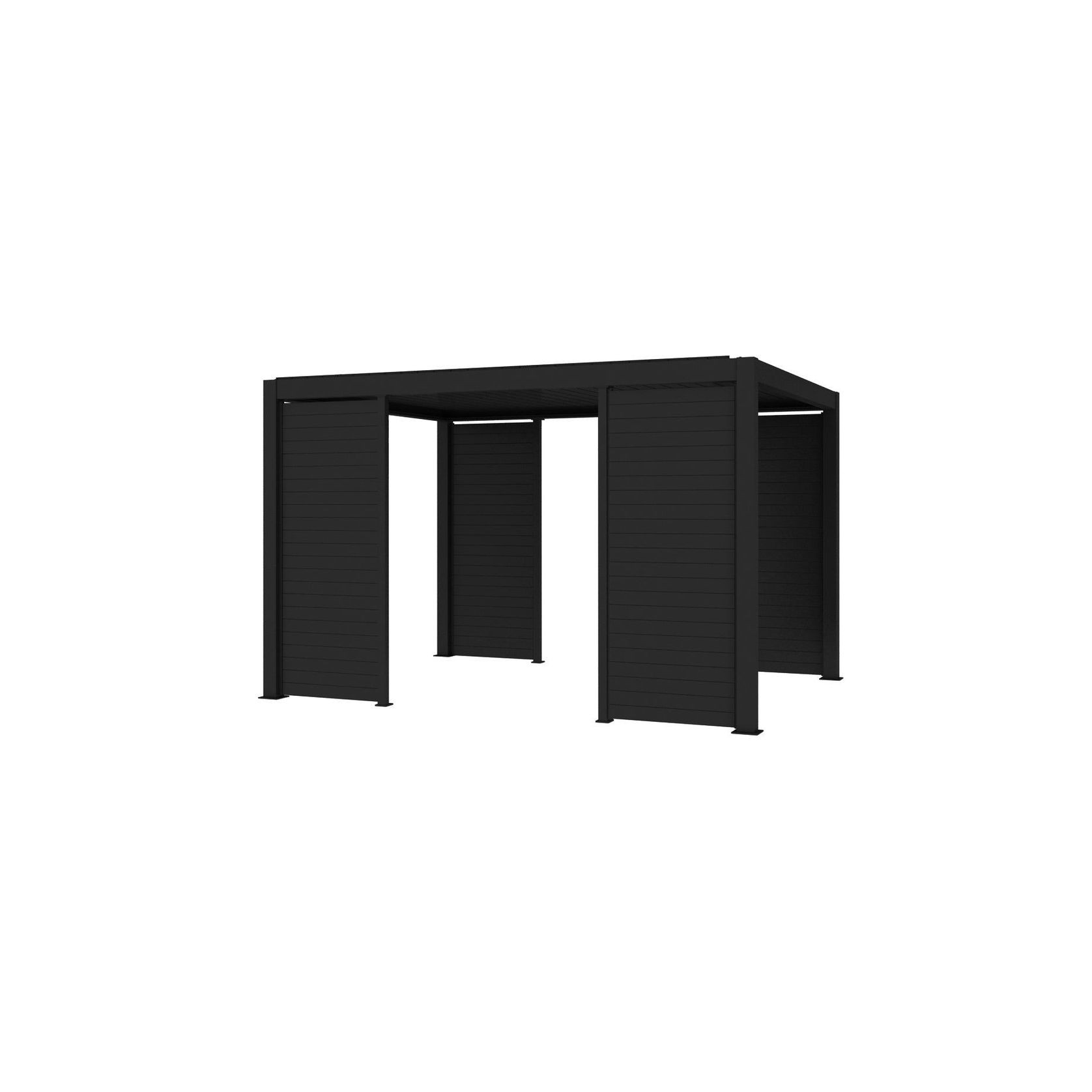 Baltic Freestanding Pergola Tongue and Groove Privacy Screen gallery detail image
