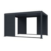 Atlantic & Caribbean Freestanding Pergola Shutter Sliding Door gallery detail image