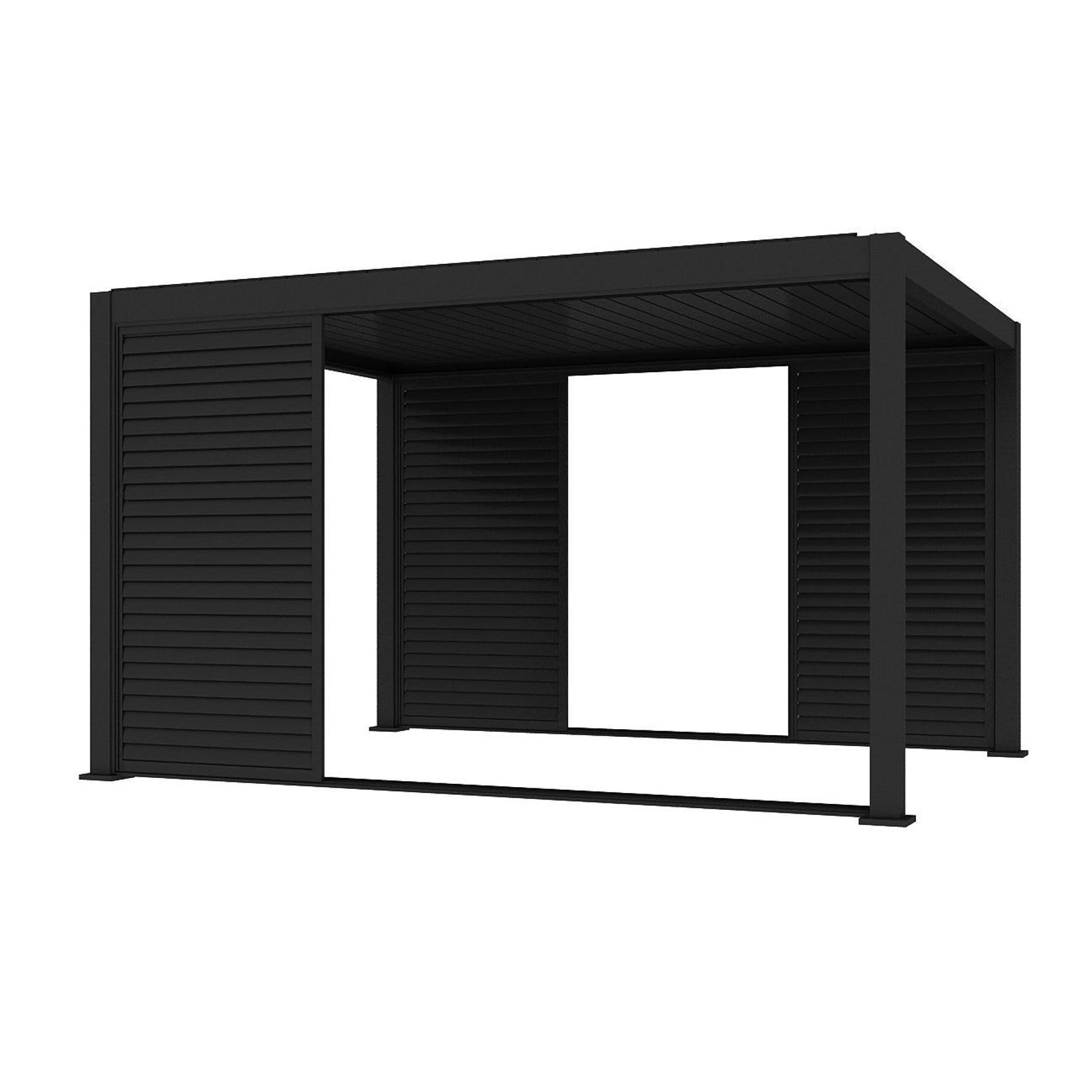 Atlantic & Caribbean Freestanding Pergola Shutter Sliding Door gallery detail image