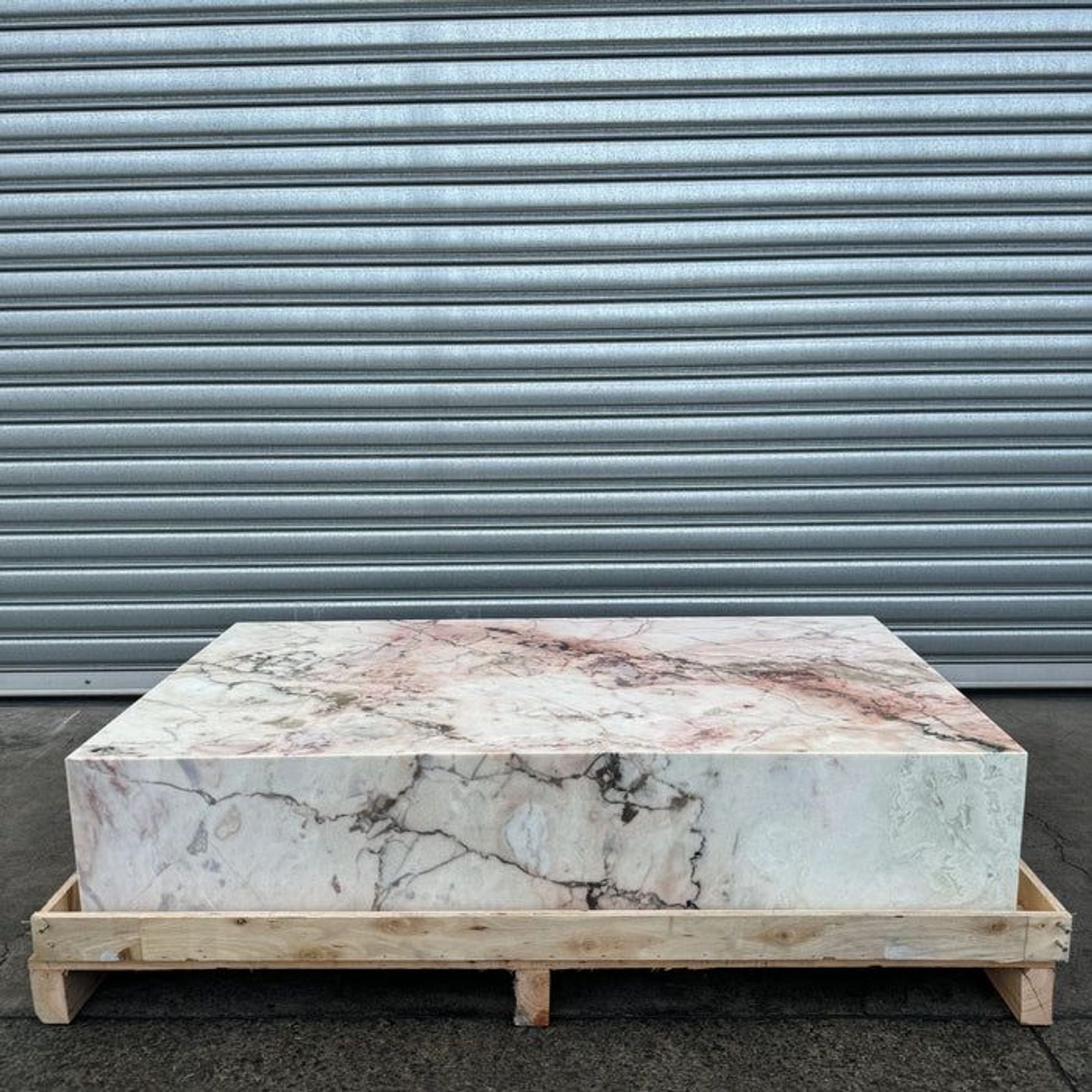 Block Coffee Table - Cherry Blossom | Natural Stone Co. gallery detail image