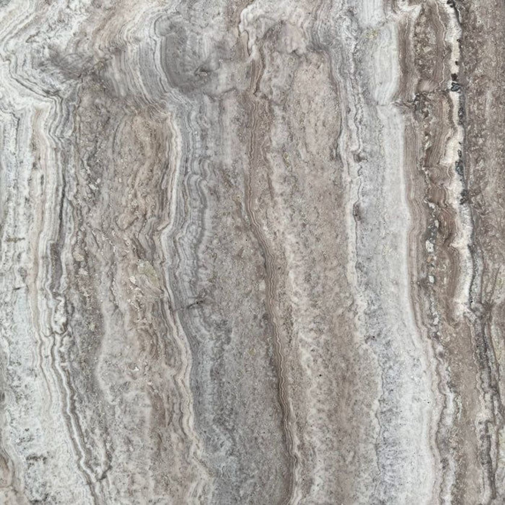 Waterfall Coffee Table - Veincut Silver Travertine | Natural Stone Co. gallery detail image