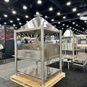 Tagwood BBQ XL Argentine Wood Fire & Charcoal Grill all Stainless Steel | BBQ22SS gallery detail image