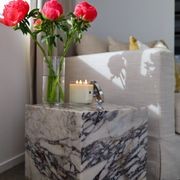 Cube Side Table - Viola Calacatta Marble | Natural Stone Co. gallery detail image