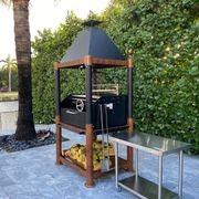 Tagwood BBQ Argentine Wood Fire & Charcoal Grill | BBQ02SI gallery detail image