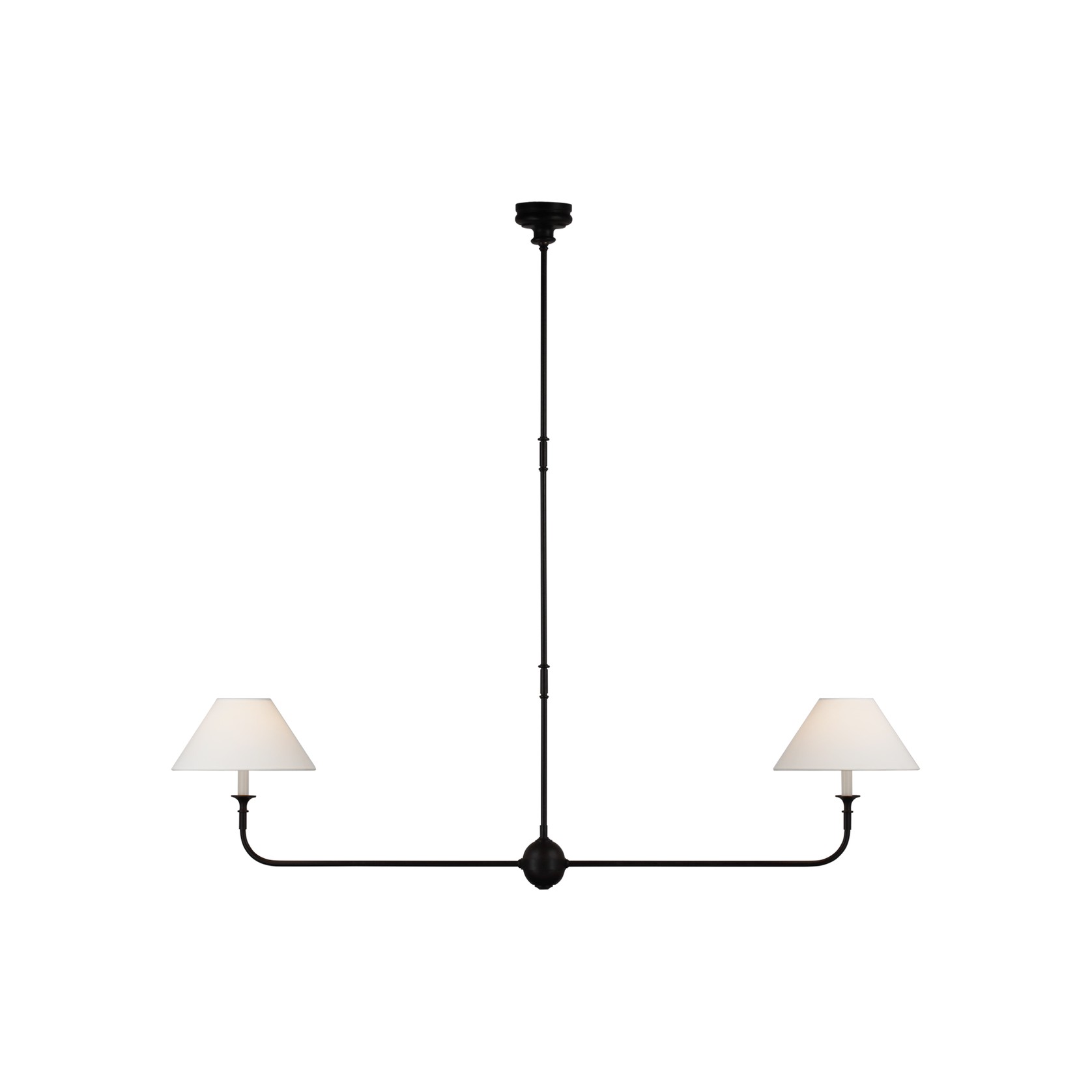 Piaf Large Two Light Linear Pendant gallery detail image