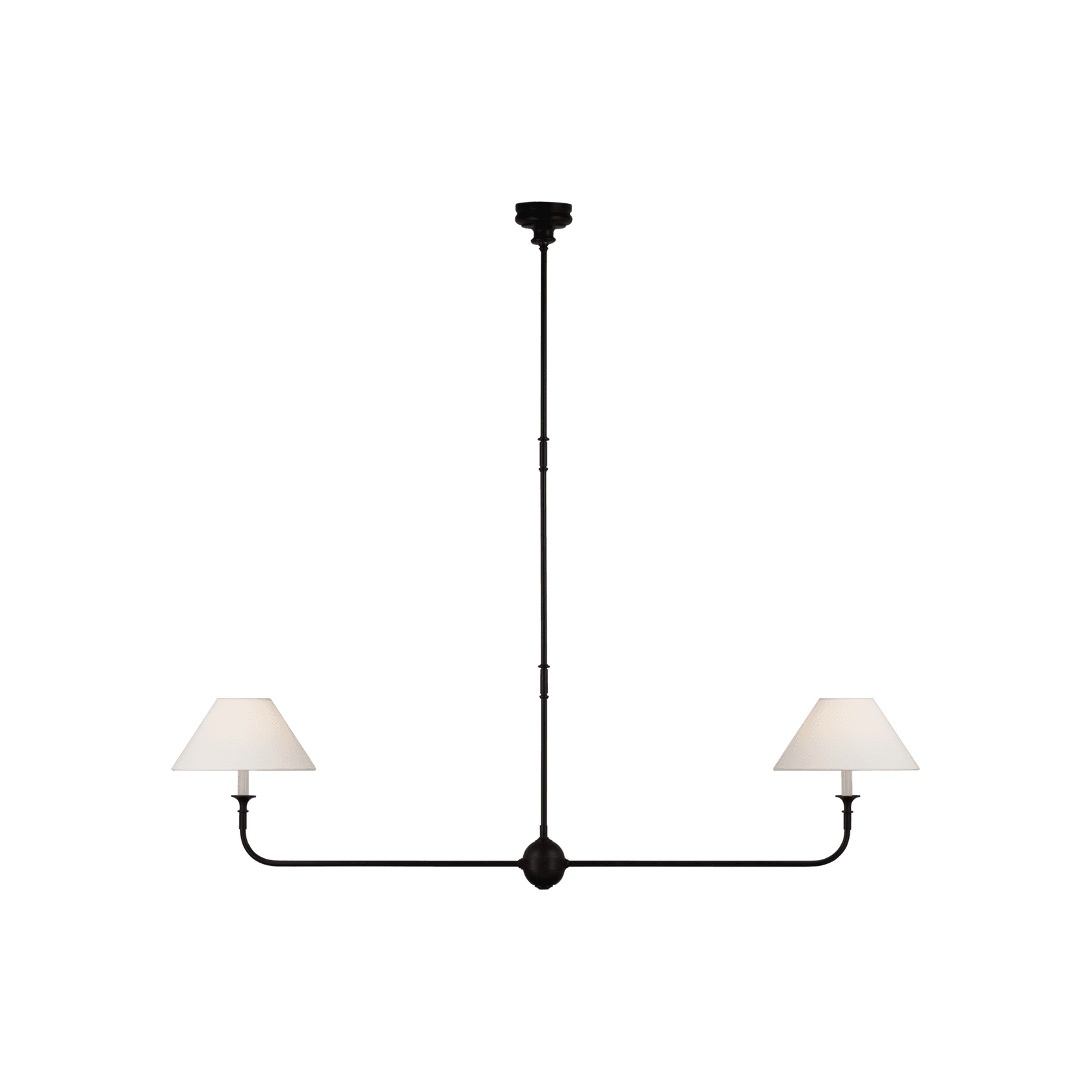 Piaf Large Two Light Linear Pendant gallery detail image