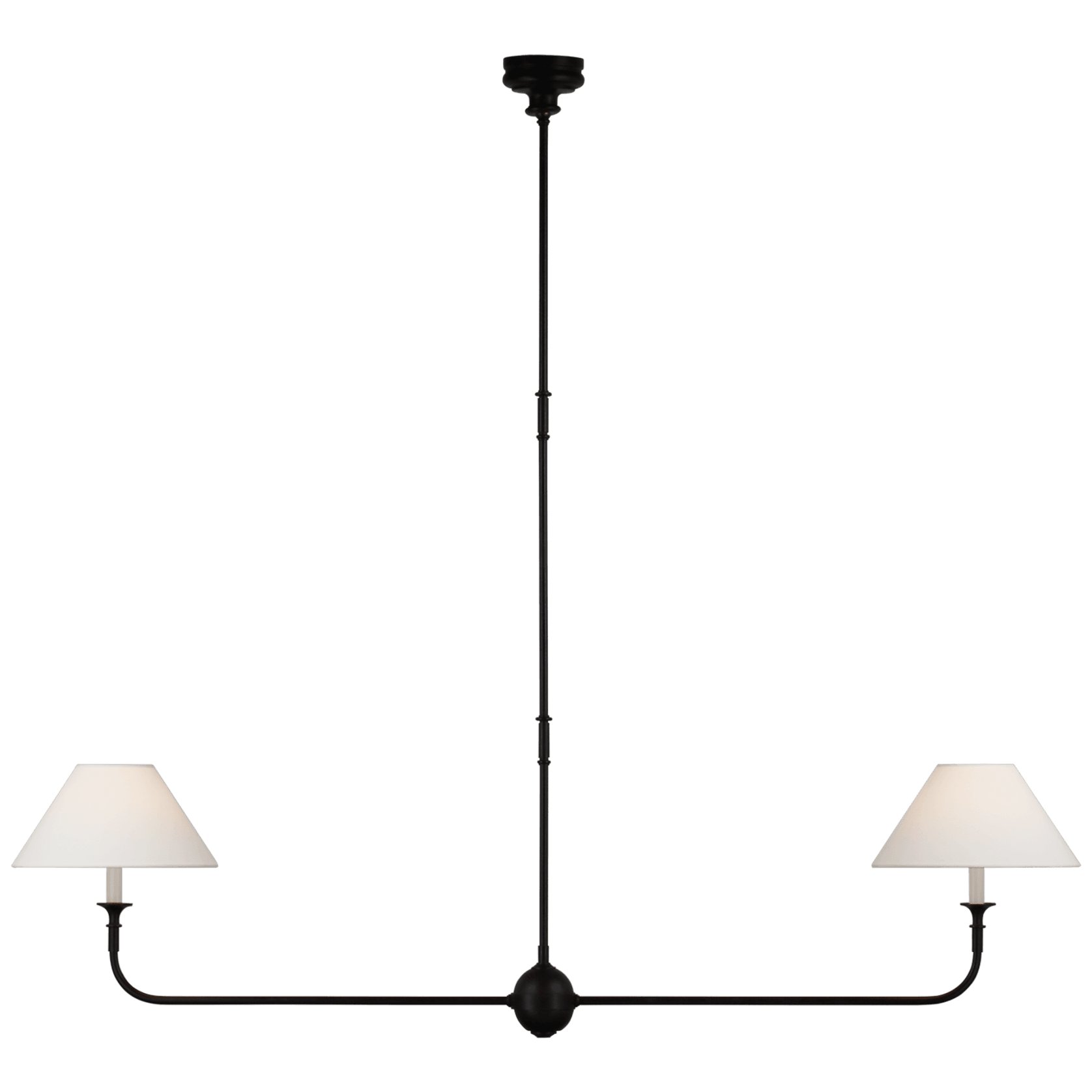 Piaf Large Two Light Linear Pendant gallery detail image