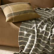 Weave Home Piazza Throw Blanket - Mineral gallery detail image