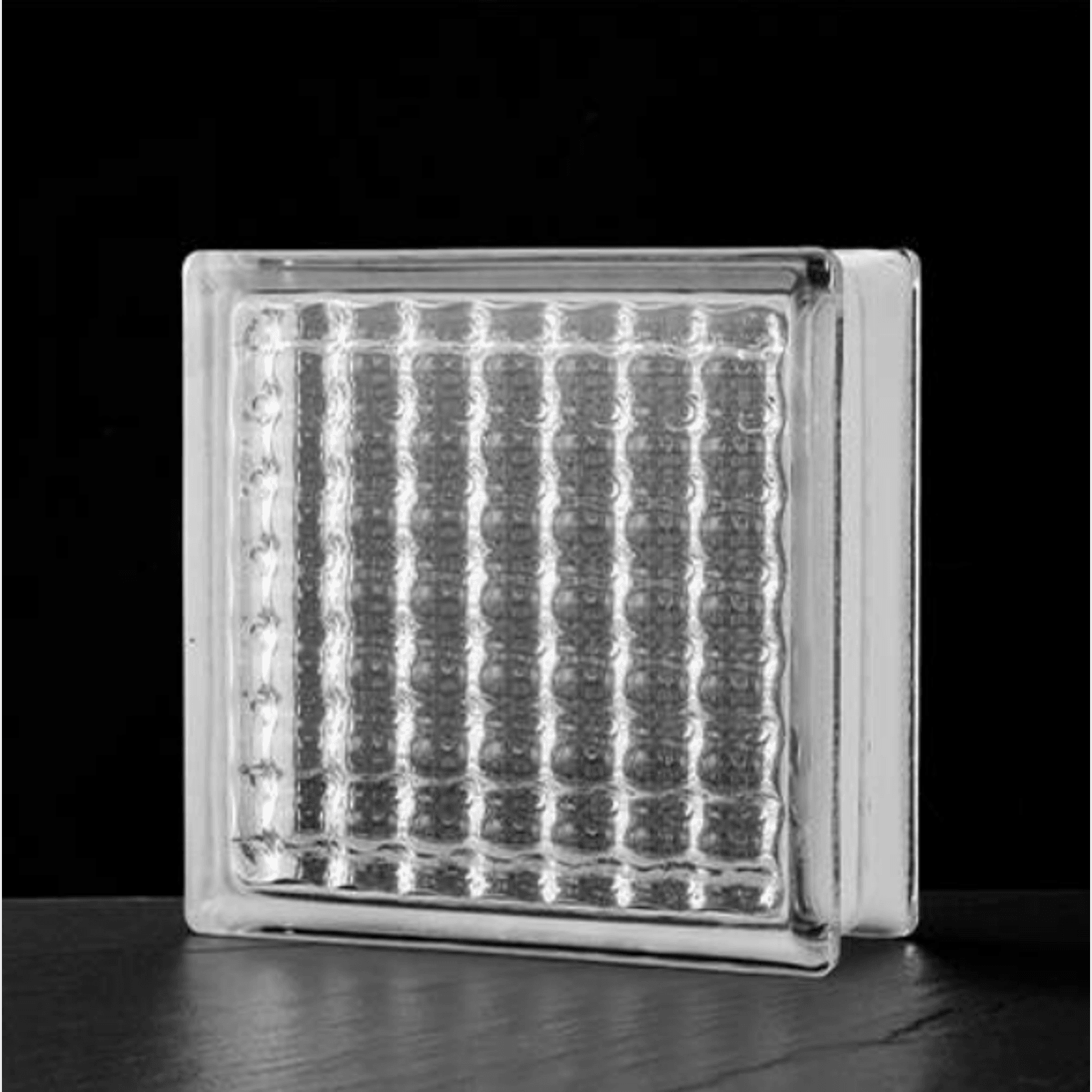 Crystal Grid Glass Block gallery detail image