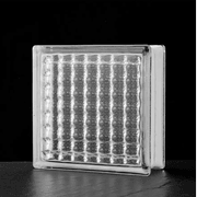 Crystal Grid Glass Block gallery detail image