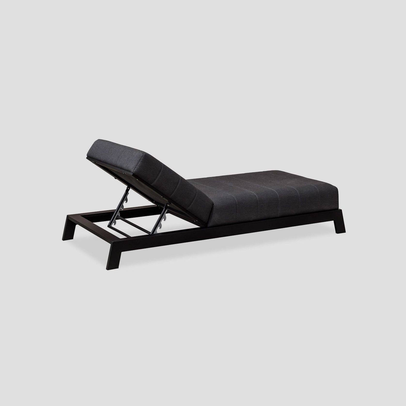 Piha Lounger - Black gallery detail image