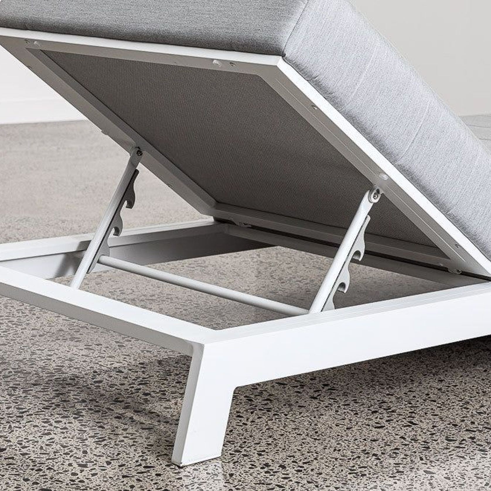 Piha Lounger - White gallery detail image