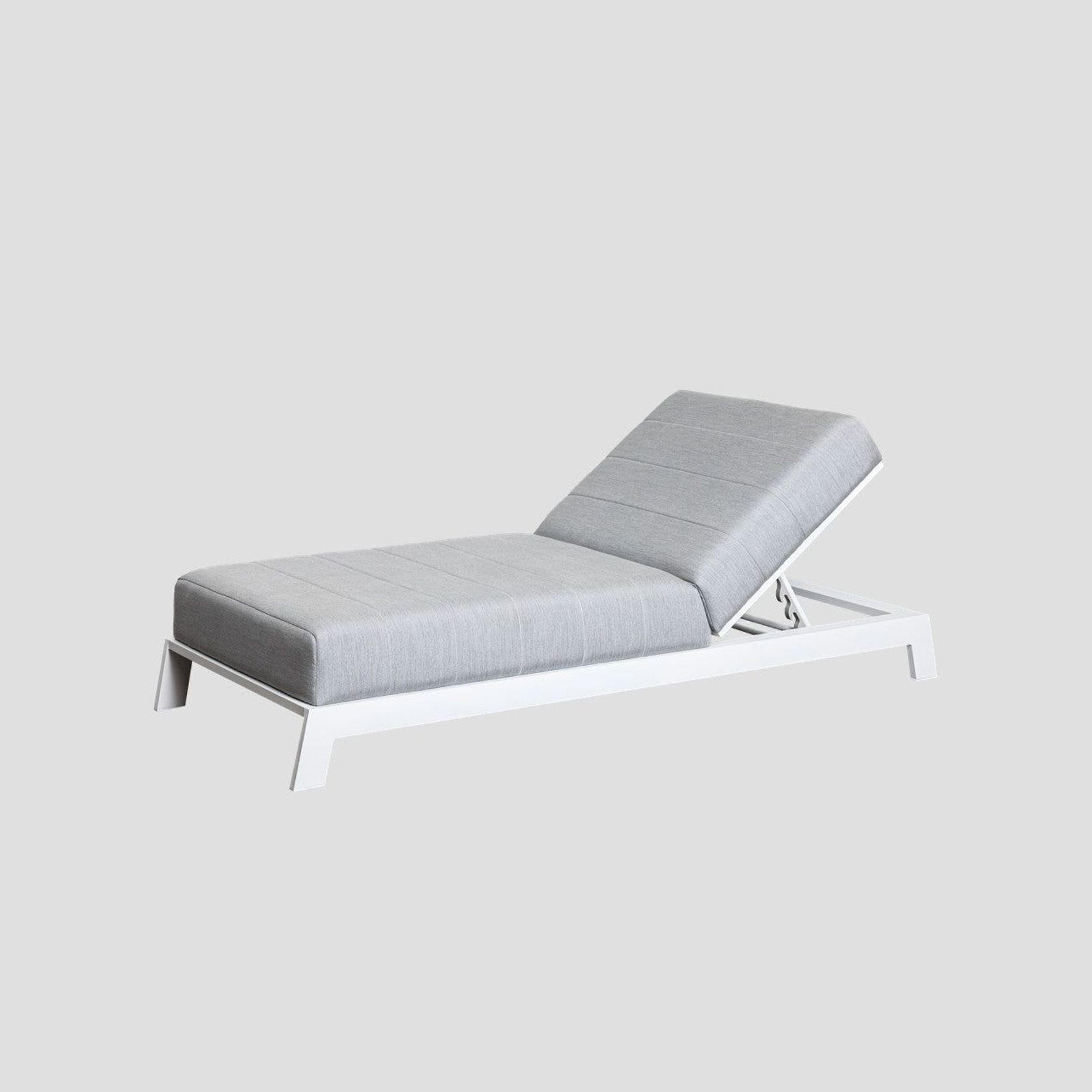 Piha Lounger - White gallery detail image