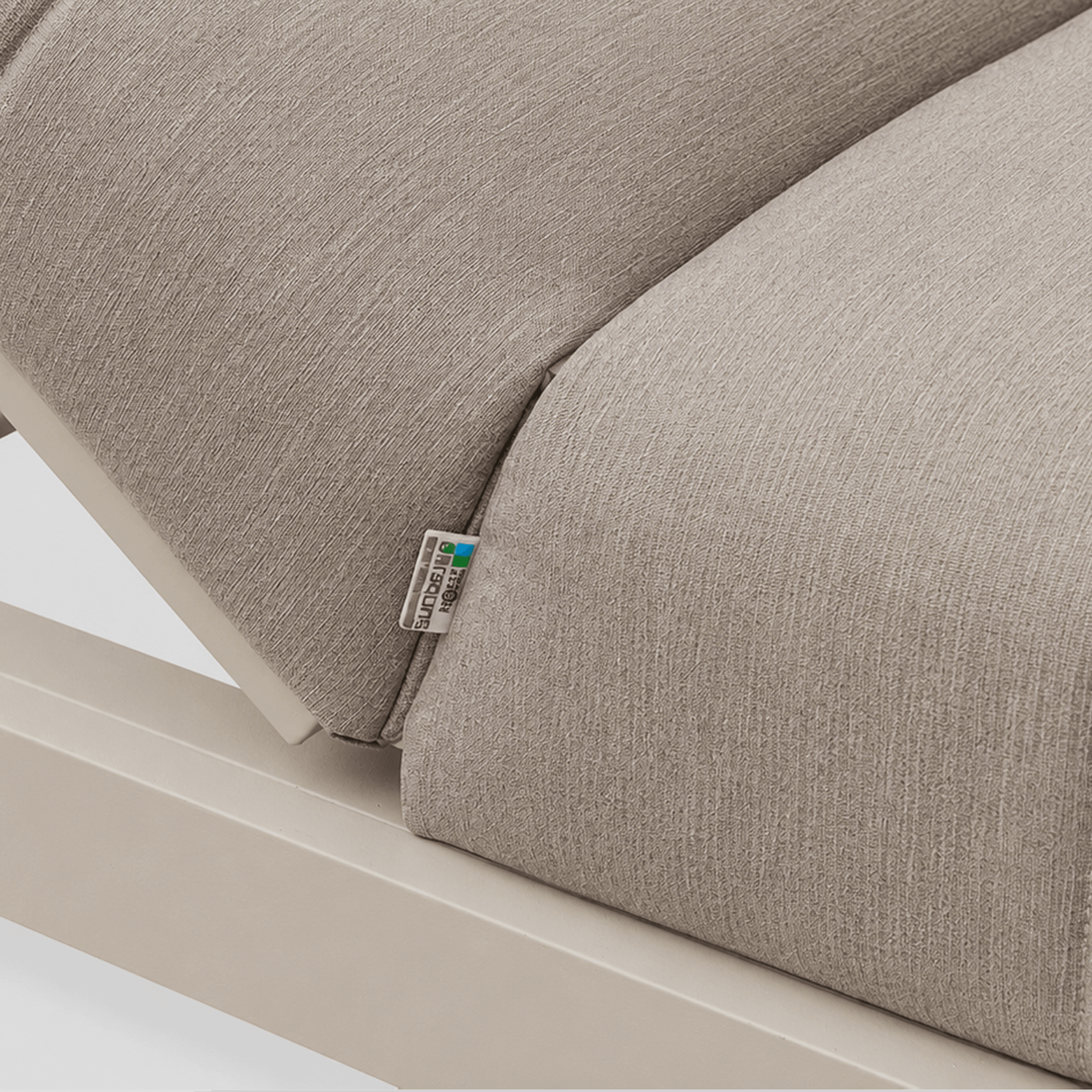 Piha Lounger Taupe Chine gallery detail image