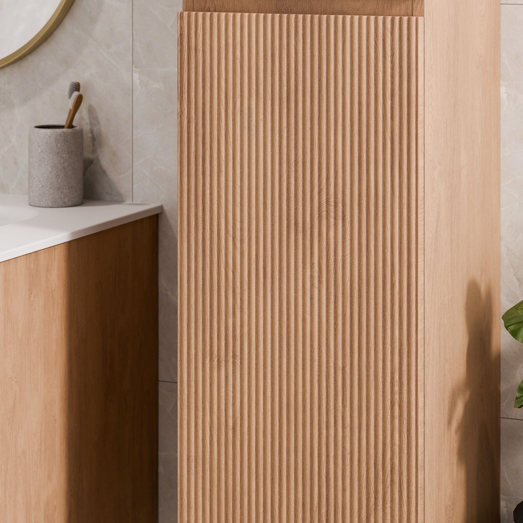 Lineare Pillar Tower Cabinet gallery detail image