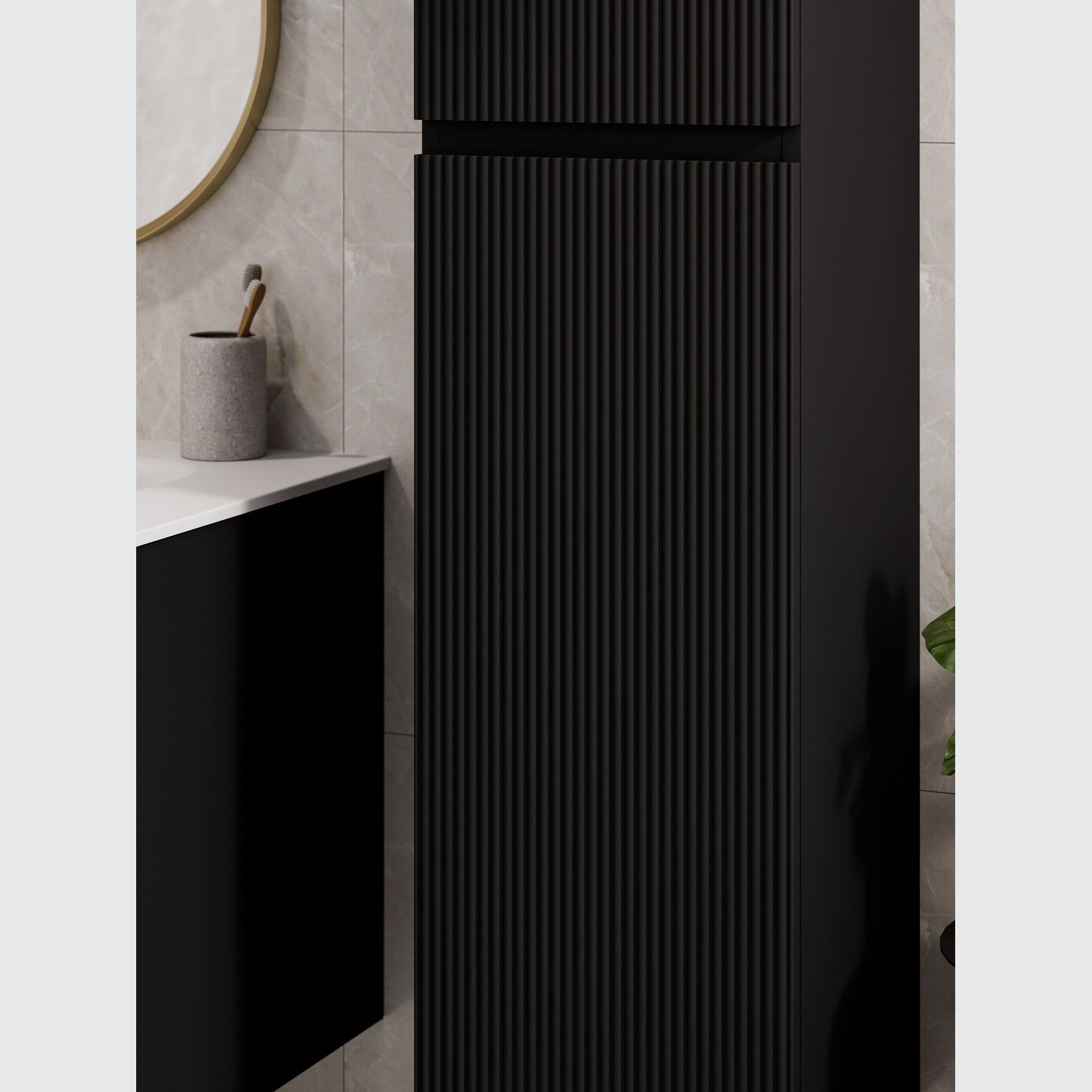 Lineare Pillar Tower Cabinet gallery detail image